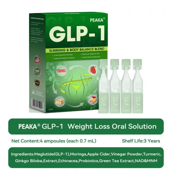 【𝐎𝐟𝐟𝐢𝐜𝐢𝐚𝐥 𝐒𝐭𝐨𝐫𝐞】𝐏𝐄𝐀𝐊𝐀® 𝐆𝐋𝐏-𝟏 𝐖𝐞𝐢𝐠𝐡𝐭 𝐋𝐨𝐬𝐬 𝐎𝐫𝐚𝐥 𝐒𝐨𝐥𝐮𝐭𝐢𝐨𝐧 – 𝐃𝐨𝐜𝐭𝐨𝐫-𝐁𝐚𝐜𝐤𝐞𝐝 𝐒𝐮𝐩𝐩𝐨𝐫𝐭 𝐟𝐨𝐫 𝐎𝐛𝐞𝐬𝐢𝐭𝐲, 𝐃𝐢𝐚𝐛𝐞𝐭𝐞𝐬, 𝐇𝐞𝐚𝐫𝐭 𝐇𝐞𝐚𝐥𝐭𝐡, 𝐒𝐥𝐞𝐞𝐩 𝐀𝐩𝐧𝐞𝐚 & 𝐌𝐨𝐫𝐞