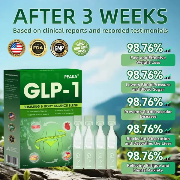 【𝐎𝐟𝐟𝐢𝐜𝐢𝐚𝐥 𝐒𝐭𝐨𝐫𝐞】𝐏𝐄𝐀𝐊𝐀® 𝐆𝐋𝐏-𝟏 𝐖𝐞𝐢𝐠𝐡𝐭 𝐋𝐨𝐬𝐬 𝐎𝐫𝐚𝐥 𝐒𝐨𝐥𝐮𝐭𝐢𝐨𝐧 – 𝐃𝐨𝐜𝐭𝐨𝐫-𝐁𝐚𝐜𝐤𝐞𝐝 𝐒𝐮𝐩𝐩𝐨𝐫𝐭 𝐟𝐨𝐫 𝐎𝐛𝐞𝐬𝐢𝐭𝐲, 𝐃𝐢𝐚𝐛𝐞𝐭𝐞𝐬, 𝐇𝐞𝐚𝐫𝐭 𝐇𝐞𝐚𝐥𝐭𝐡, 𝐒𝐥𝐞𝐞𝐩 𝐀𝐩𝐧𝐞𝐚 & 𝐌𝐨𝐫𝐞