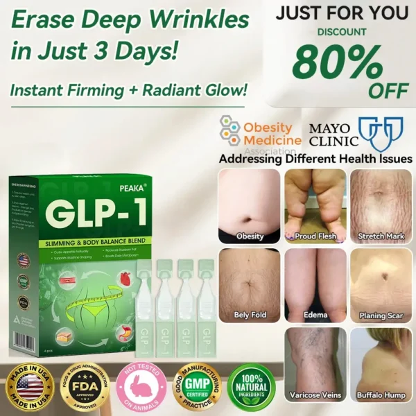 【𝐎𝐟𝐟𝐢𝐜𝐢𝐚𝐥 𝐒𝐭𝐨𝐫𝐞】𝐏𝐄𝐀𝐊𝐀® 𝐆𝐋𝐏-𝟏 𝐖𝐞𝐢𝐠𝐡𝐭 𝐋𝐨𝐬𝐬 𝐎𝐫𝐚𝐥 𝐒𝐨𝐥𝐮𝐭𝐢𝐨𝐧 – 𝐃𝐨𝐜𝐭𝐨𝐫-𝐁𝐚𝐜𝐤𝐞𝐝 𝐒𝐮𝐩𝐩𝐨𝐫𝐭 𝐟𝐨𝐫 𝐎𝐛𝐞𝐬𝐢𝐭𝐲, 𝐃𝐢𝐚𝐛𝐞𝐭𝐞𝐬, 𝐇𝐞𝐚𝐫𝐭 𝐇𝐞𝐚𝐥𝐭𝐡, 𝐒𝐥𝐞𝐞𝐩 𝐀𝐩𝐧𝐞𝐚 & 𝐌𝐨𝐫𝐞