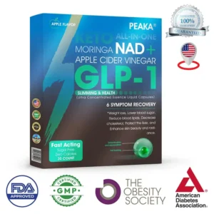 [Official Authorized Store] - PEAKA® GLP-1 Slimming & Health Ultra ` - NAD+ Moringa & ACV & Keto BHB (✅speedy, long-lasting, addressing diabetes, obesity, and cardiovascular diseases) - 💪Developed by the Obesity Society🌿