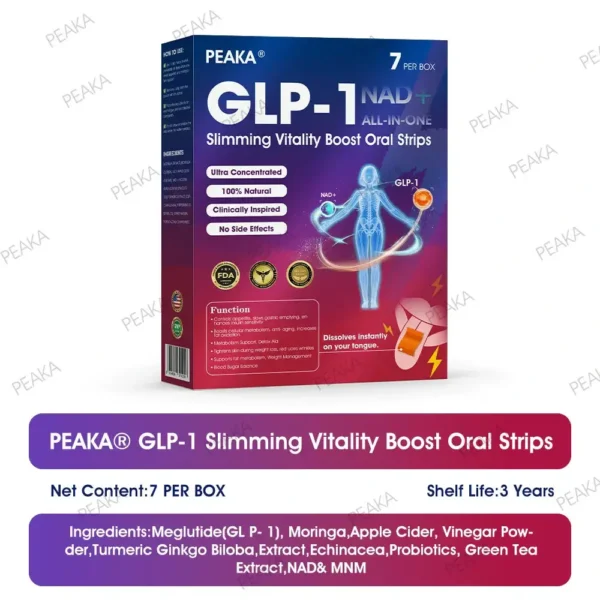 𝑂𝑓𝑓𝑖𝑐𝑖𝑎𝑙 𝑆𝑡𝑜𝑟𝑒 | PEAKA® GLP‑1 Slimming Vitality Boost Oral Strips 👩‍⚕️🥇(Just once a week, visible changes in 7 days ✅ For obesity, cardiovascular health, diabetes, sleep apnea, joint issues, and more)