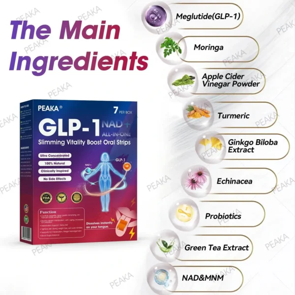 𝑂𝑓𝑓𝑖𝑐𝑖𝑎𝑙 𝑆𝑡𝑜𝑟𝑒 | PEAKA® GLP‑1 Slimming Vitality Boost Oral Strips 👩‍⚕️🥇(Just once a week, visible changes in 7 days ✅ For obesity, cardiovascular health, diabetes, sleep apnea, joint issues, and more)