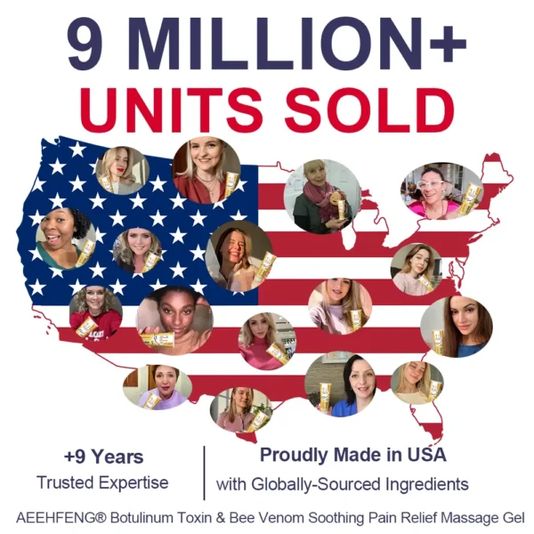 𝐀𝐄𝐄𝐇𝗙𝗘𝗡𝗚® 𝐁𝐨𝐭𝐮𝐥𝐢𝐧𝐮𝐦 𝐓𝐨𝐱𝐢𝐧 & 𝐁𝐞𝐞 𝐕𝐞𝐧𝐨𝐦 𝐒𝐨𝐨𝐭𝐡𝐢𝐧𝐠 𝐏𝐚𝐢𝐧 𝐑𝐞𝐥𝐢𝐞𝐟 𝐌𝐚𝐬𝐬𝐚𝐠𝐞 𝐆𝐞𝐥