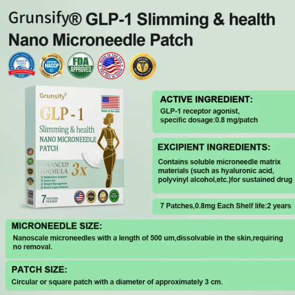 𝑀𝑎𝑦𝑜 𝐶𝑙𝑖𝑛𝑖𝑐 𝑅𝑒𝑐𝑜𝑚𝑚𝑒𝑛𝑑𝑒𝑑 | 𝑂𝑓𝑓𝑖𝑐𝑖𝑎𝑙 𝑆𝑡𝑜𝑟𝑒 |Grunsify® Nano-Microneedle Wellness Patch | Curbs Cravings + Sustained Release | USA-Made