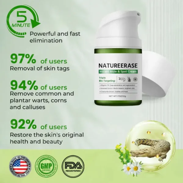 ✅ Official Store: Femica™ NatureErase Instant Mole & Spot Cream