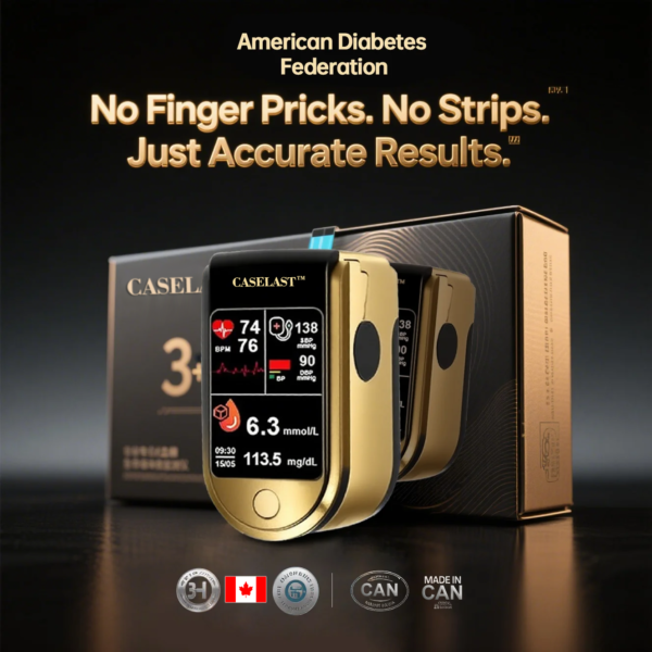 💸𝐇𝐞𝐚𝐥𝐭𝐡 𝐂𝐚𝐧𝐚𝐝𝐚 𝐒𝐮𝐛𝐬𝐢𝐝𝐢𝐳𝐞𝐝 𝐏𝐫𝐨𝐝𝐮𝐜𝐭 |💥 CASELAST ™ 3-in-1 Health Monitor Painless Testing - Extremely Fast Readings - Accurate Tracking ✅ Blood Glucose ✅ Heart Rate ✅ Blood Oxygen All in One!