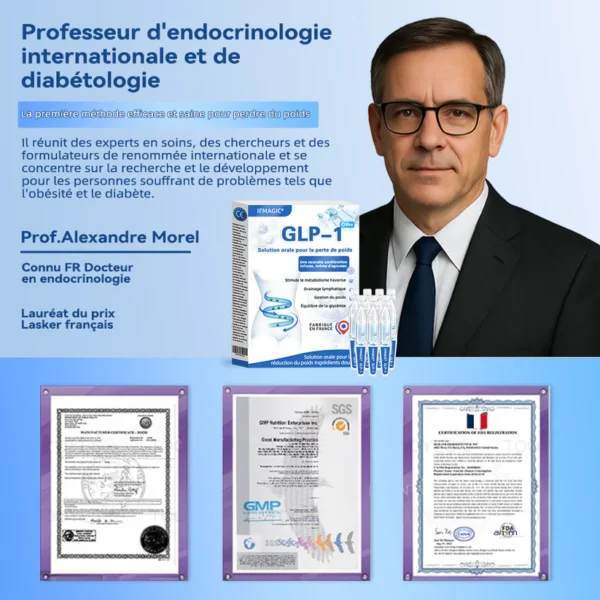 IFMAGIC® GLP-1 Pro Solution orale pour la perte de poids✅Une dose par jour—résultats visibles en 7 jours👩‍⚕️Convient à l’obésité, aux maladies cardiovasculaires, au diabète, à l’apnée du sommeil, à l’hypercholestérolémie et à divers troubles lipidiques 🌹