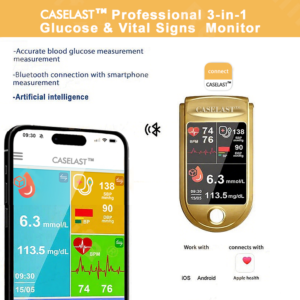 💸𝐇𝐞𝐚𝐥𝐭𝐡 𝐂𝐚𝐧𝐚𝐝𝐚 𝐒𝐮𝐛𝐬𝐢𝐝𝐢𝐳𝐞𝐝 𝐏𝐫𝐨𝐝𝐮𝐜𝐭 |💥 CASELAST ™ 3-in-1 Health Monitor Painless Testing - Extremely Fast Readings - Accurate Tracking ✅ Blood Glucose ✅ Heart Rate ✅ Blood Oxygen All in One!