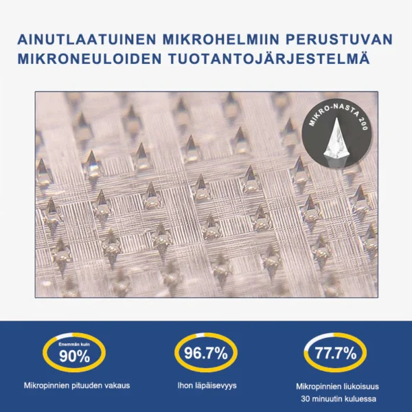 ZVOEVO® SMGT-GLP-1 𝐓𝐢𝐫𝐳𝐞𝐧𝐬𝐭𝐢 & Kollageeni Nano-Mikroneula Laihdutuslaastari