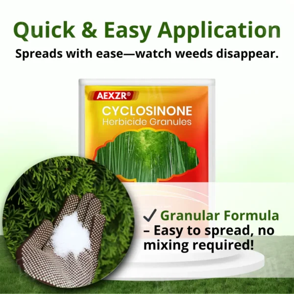AEXZR® Cyclosinone Herbicide Granules