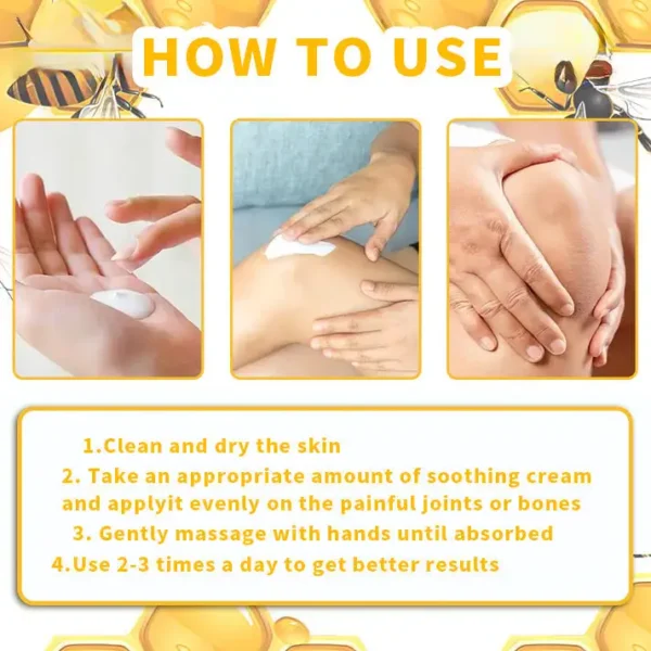 Final 3 Hours: 60%OFF-AQA™ Botulinum Toxin & Bee Essence Pain-Relief Bone Healing Cream