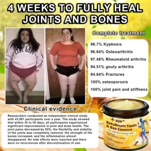 Final 3 Hours: 60%OFF-AQA™ Botulinum Toxin & Bee Essence Pain-Relief Bone Healing Cream