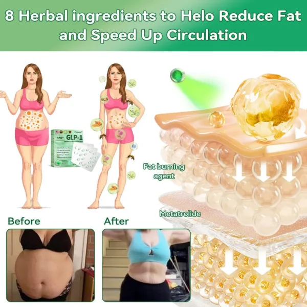 GLP-1 Weight Loss Liquid Gel🏅 - NAD+ & Moringa & ACV & Keto BHB — Obesity, Cardiovascular Disease, Diabetes, Sleep Apnea, Joint Problems and More