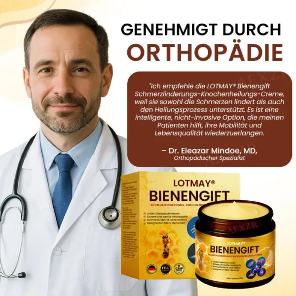 LOTMAY® Bienengift Schmerzlinderungs-Knochenheilungs-Creme