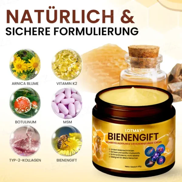 LOTMAY® Bienengift Schmerzlinderungs-Knochenheilungs-Creme