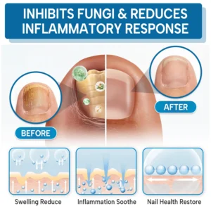Lbmlbm® OnyxiGuard Fungal Repair Herbal Spray – 🌿 Natural Treatment for Healthy, Revitalized Skin & Nails ✨