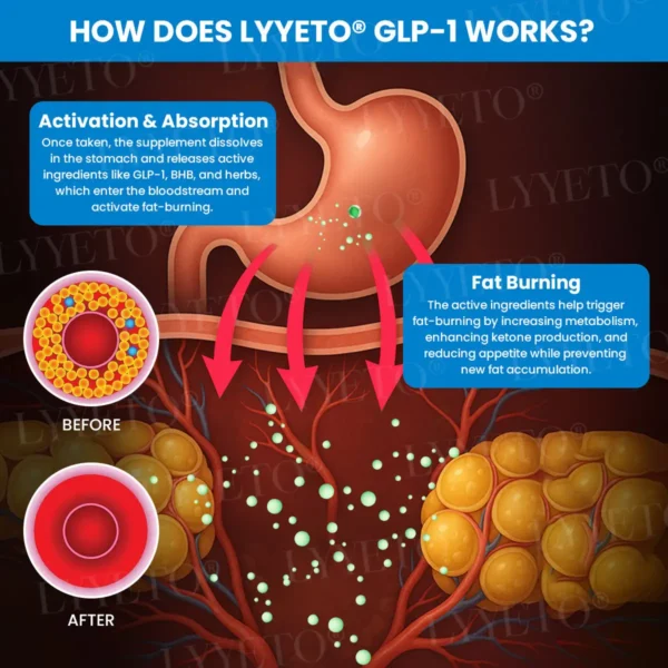 Lyyeto® GLP-1 Slimming & Health SlimFusion Vitality Core Pearls - NAD+ Moringa & ACV🔹XII