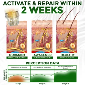 👱♂️ Blizkox® Microneedle Herbal Infusion Hair Stimulation Set 🇺🇸 Made in USA