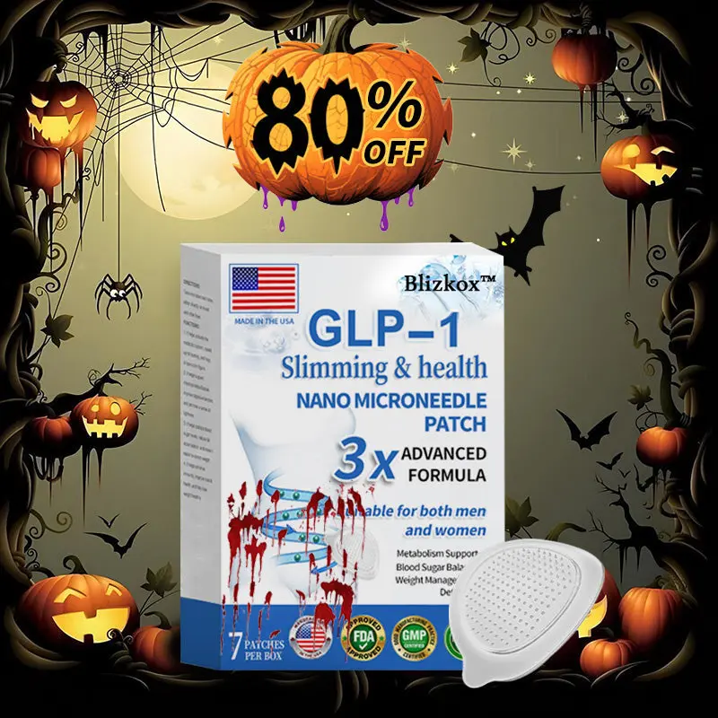 👻 Boo-tiful results! Drop 20lbs fast with Blizkox® Patchat 🎃 80% OFF this Halloween!