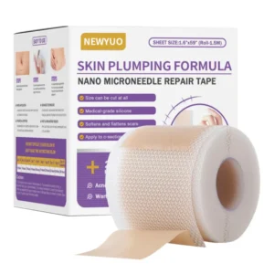 ✅Official Store |Newyuo® Skin plumping formula Nano Microneedle Repair Tape🏥(Treatment of old and new scars, reduction of surgical scars, stretch marks, keloids, acne, burns, warts, dermatomes and varicose veins)