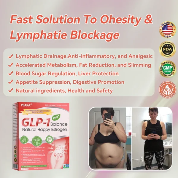 | 𝐎𝐟𝐟𝐢𝐜𝐢𝐚𝐥 USA Store | 🇺🇸 PEAKA® GLP-1 Natural Happy Estrogen Balance · Double-Layer Nanoliposome Microcapsules · Easy-to-Swallow for Middle-Aged & Older Adults (Once a day, 7-day results 💪 For obesity, diabetes, menopause relief, sleep, gut & joints)