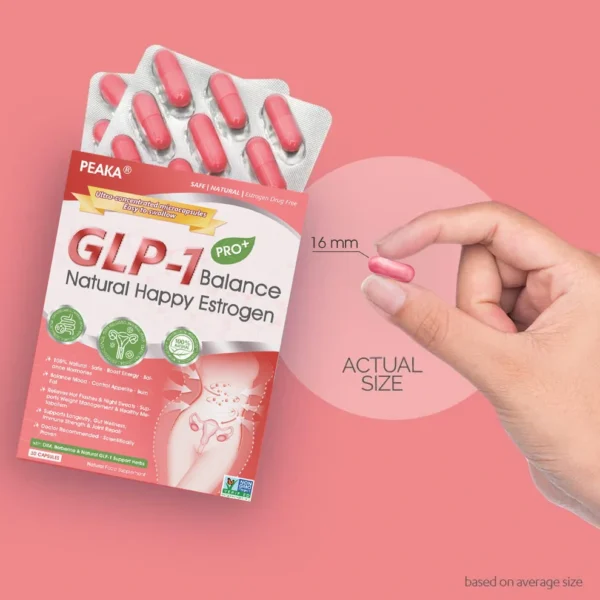 | 𝐎𝐟𝐟𝐢𝐜𝐢𝐚𝐥 USA Store | 🇺🇸 PEAKA® GLP-1 Natural Happy Estrogen Balance · Double-Layer Nanoliposome Microcapsules · Easy-to-Swallow for Middle-Aged & Older Adults (Once a day, 7-day results 💪 For obesity, diabetes, menopause relief, sleep, gut & joints)