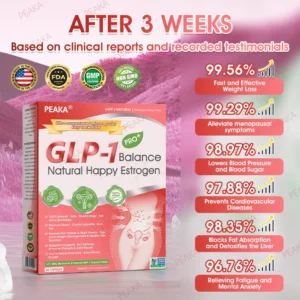 | 𝐎𝐟𝐟𝐢𝐜𝐢𝐚𝐥 USA Store | 🇺🇸 PEAKA® GLP-1 Natural Happy Estrogen Balance · Double-Layer Nanoliposome Microcapsules · Easy-to-Swallow for Middle-Aged & Older Adults (Once a day, 7-day results 💪 For obesity, diabetes, menopause relief, sleep, gut & joints)