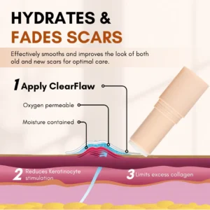 BBOJI® ClearFlaw Silicone Scar Solution Stick