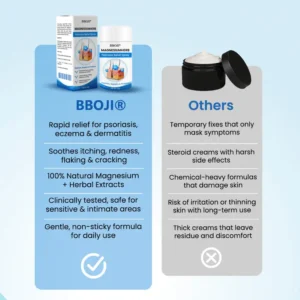 BBOJI® MagnesiumHerb Psoriasis Relief Cream