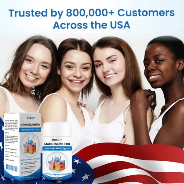 BBOJI® MagnesiumHerb Psoriasis Relief Cream