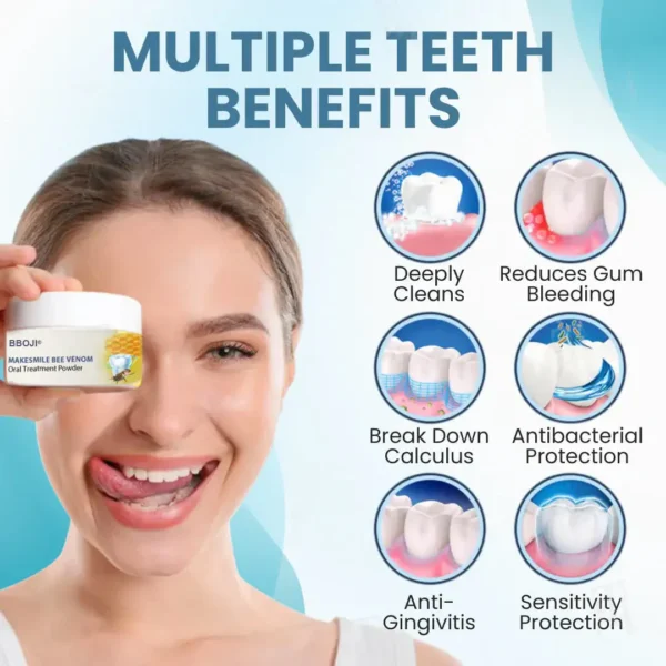 BBOJI® Makesmile Bee Venom Oral Treatment Powder
