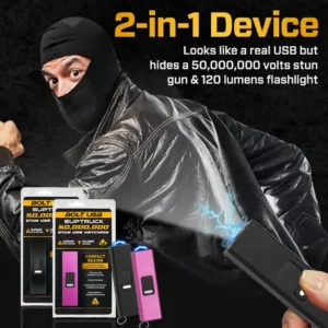 BoltUSB 50M Volts Stun USB Keychain
