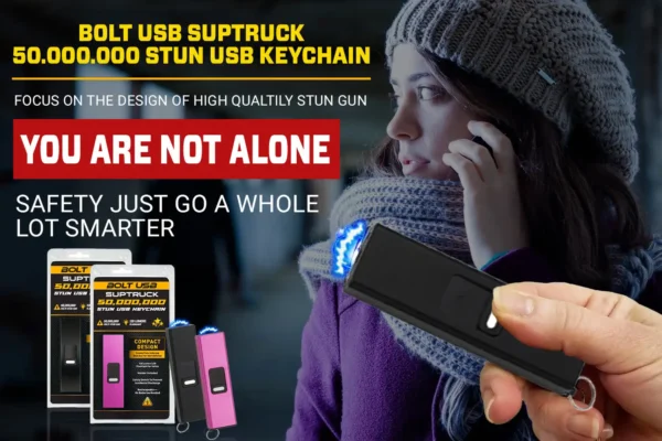 BoltUSB 50M Volts Stun USB Keychain