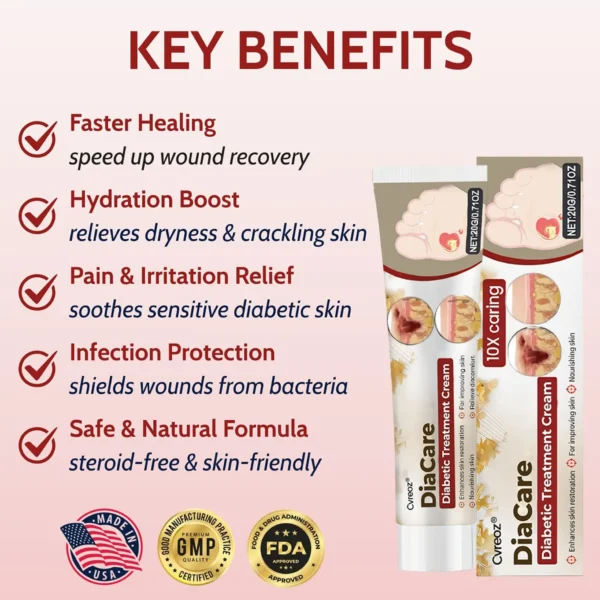CVREOZ® DiaCare Diabetic Care Cream