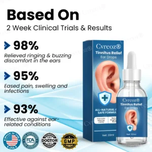 Cvreoz® Tinnitus Relief Ear Drops