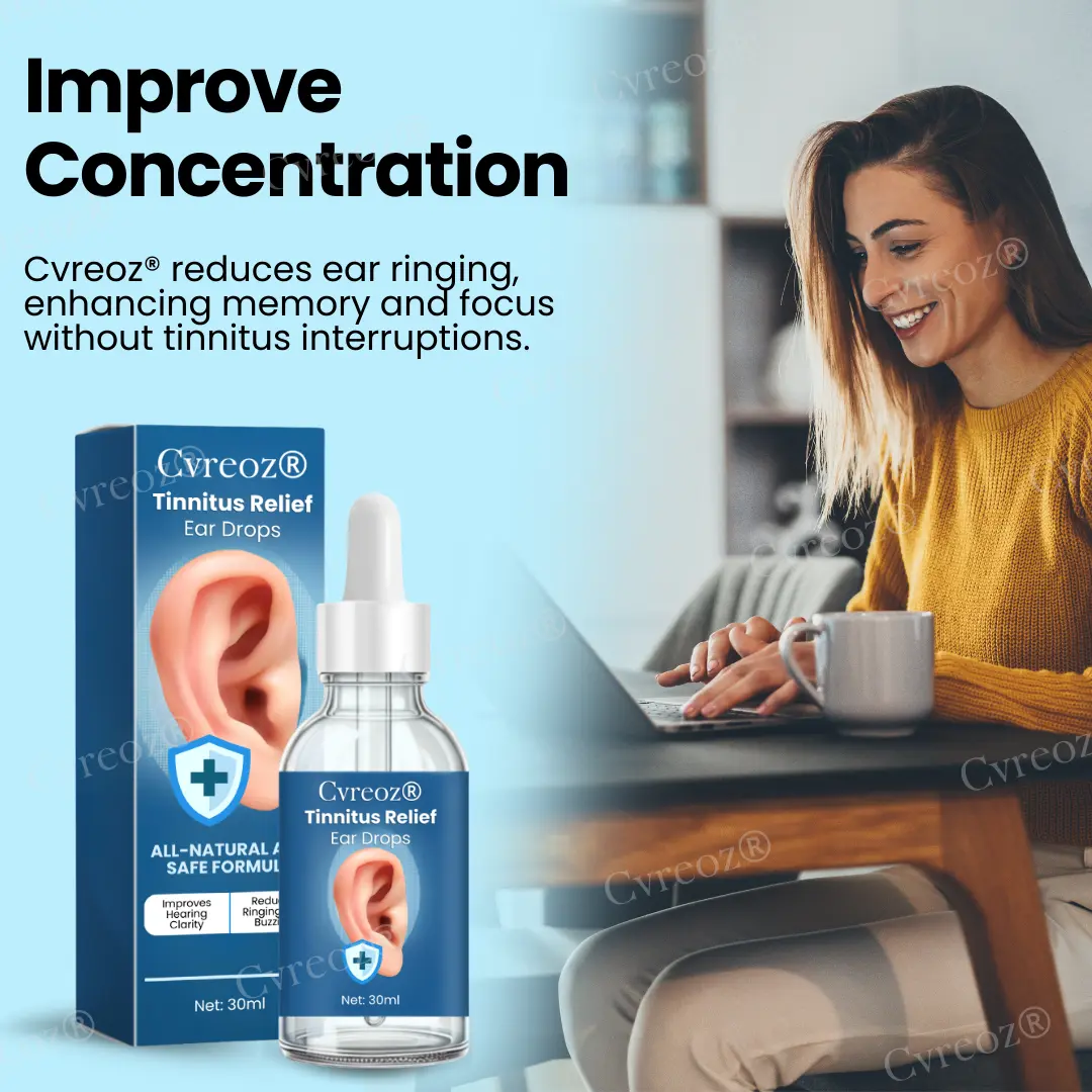 Cvreoz® Tinnitus Relief Ear Drops