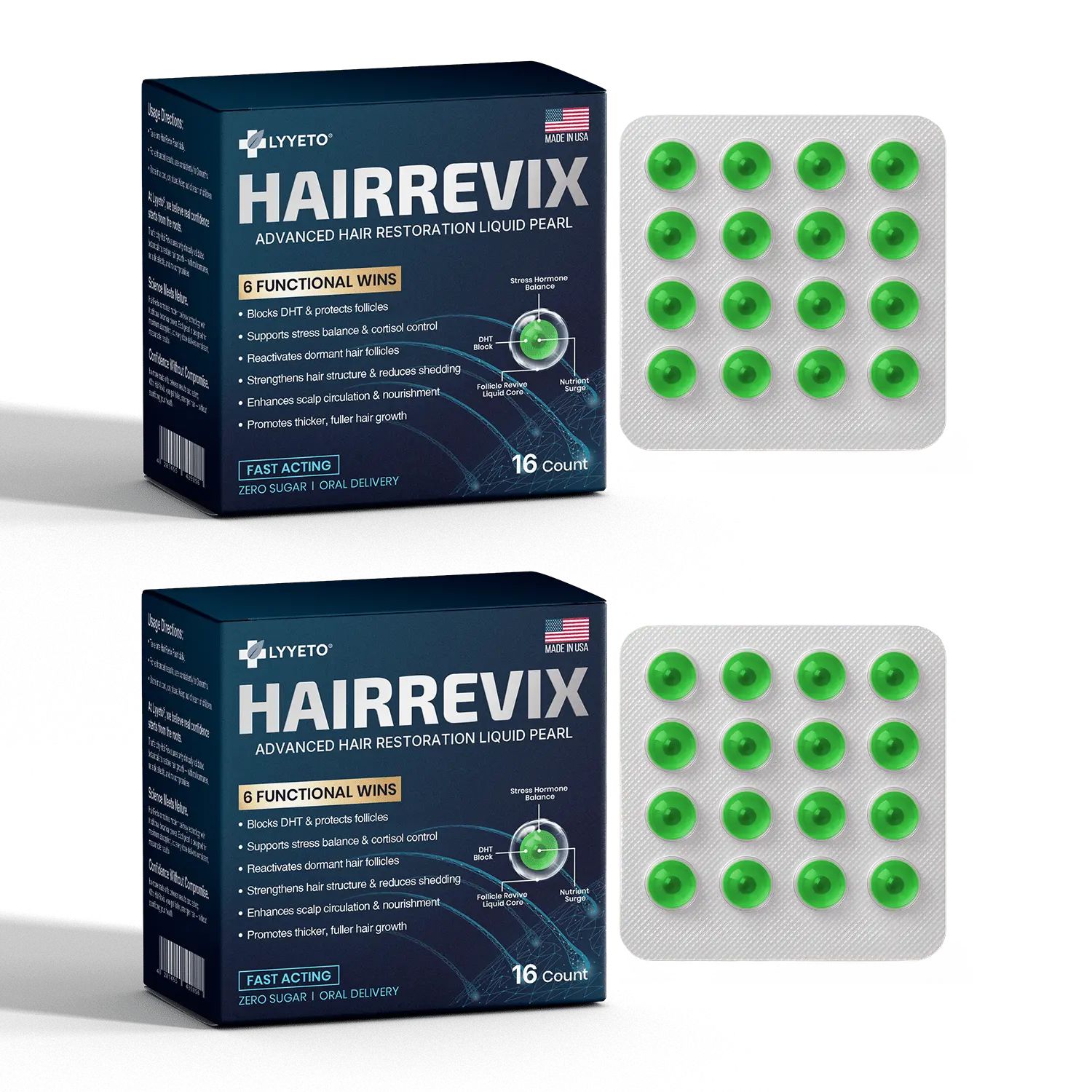 Lyyeto® HairRevix Advanced Hair Restoration Liquid Pearl