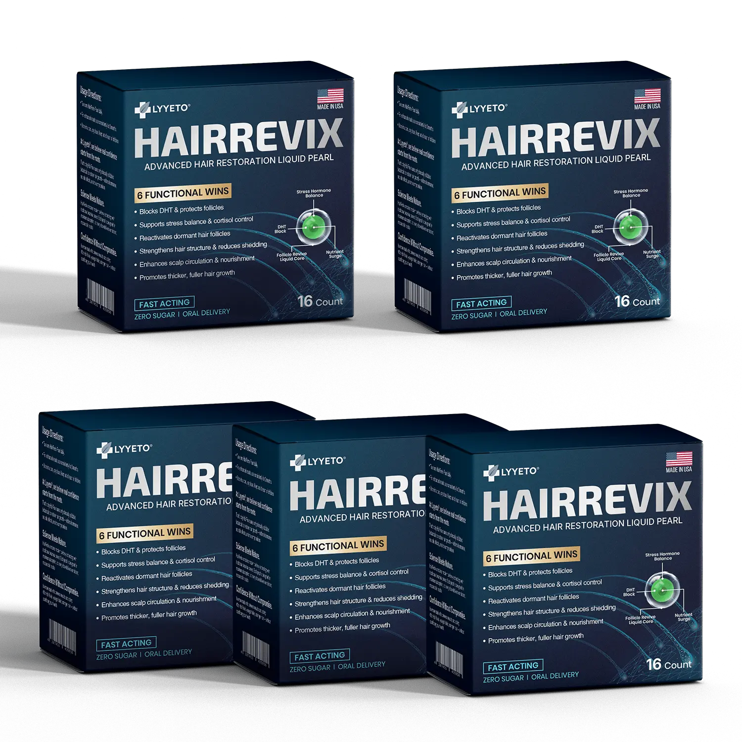 Lyyeto® HairRevix Advanced Hair Restoration Liquid Pearl