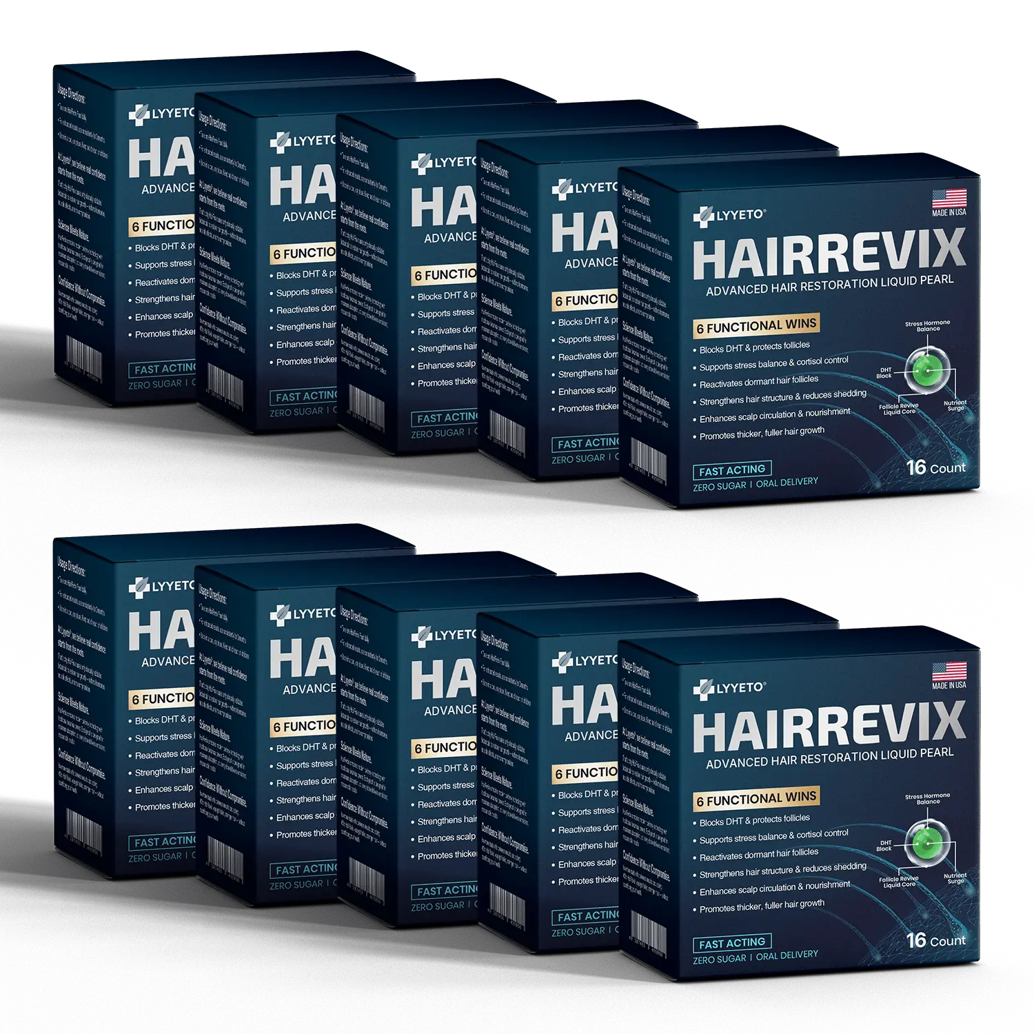 Lyyeto® HairRevix Advanced Hair Restoration Liquid Pearl