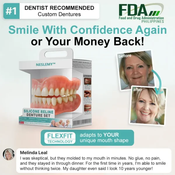 🦷NESLEMY™🦷 𝗔𝗱𝘃𝗮𝗻𝗰𝗲𝗱 𝗖𝘂𝘀𝘁𝗼𝗺𝗶𝘇𝗲𝗱 𝗙𝘂𝗹𝗹 𝗗𝗲𝗻𝘁𝘂𝗿𝗲 𝗦𝗲𝘁