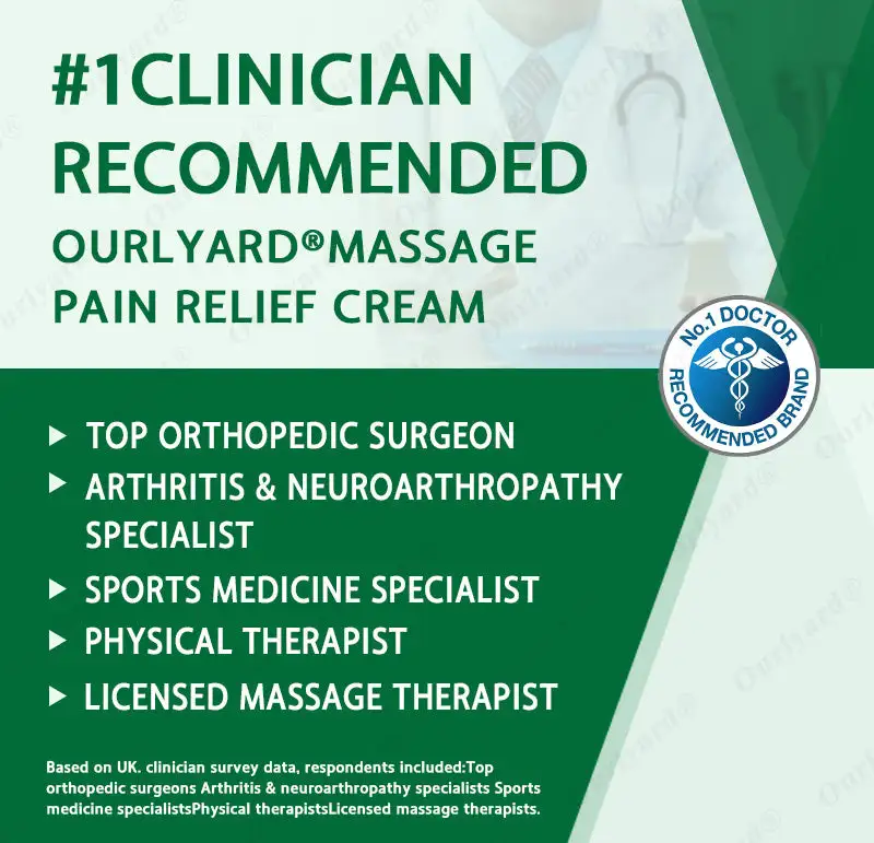 Ourlyard® Advanced Magnesium & Emu Oil Massage Pain Relief Cream