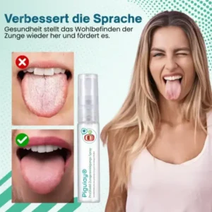 Piguiay® ProShield Zungenreinigungs-Spray✅ 𝐁𝐢𝐞𝐭𝐞𝐭 𝐋𝐢𝐧𝐝𝐞𝐫𝐮𝐧𝐠 𝐢𝐧 𝐧𝐮𝐫 𝟑 𝐌𝐢𝐧𝐮𝐭𝐞𝐧