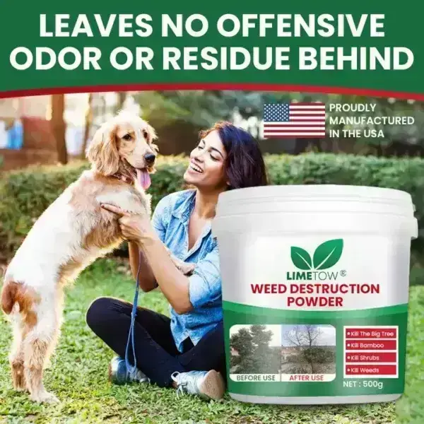 Kill Bamboo, Stumps & Invasive Weeds for Good – LIMETOW® Root Killer Powder