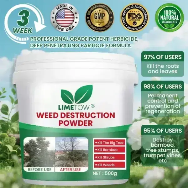 LIMETOW® Weed Destruction Powder