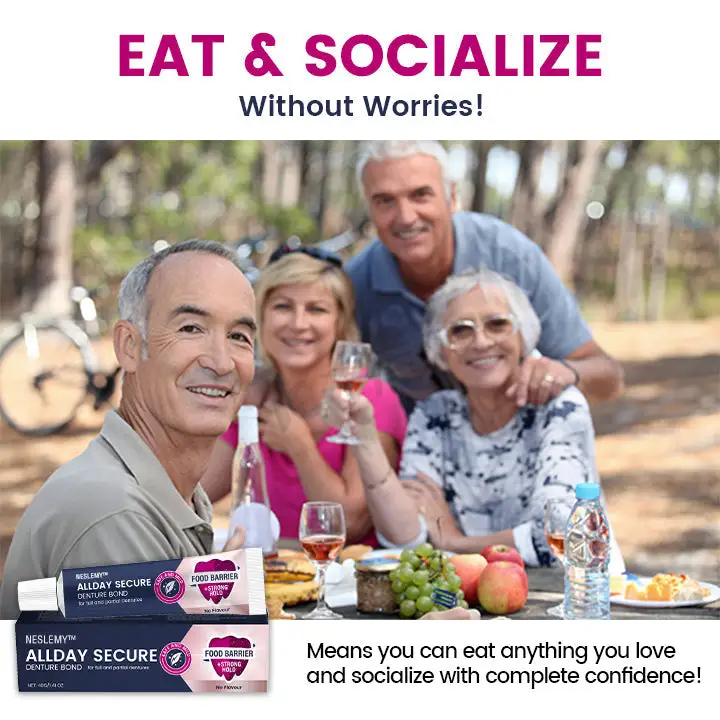 NESLEMY™ AllDay Secure Denture Bond