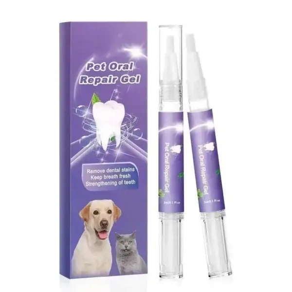 Pawzioo™ Pet Oral Repair Gel – Freshen Your Pet’s Breath & Improve Gum Health Fast!