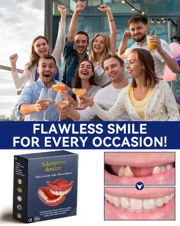 ROSOPL™ Adhesive teeth (upper and lower)