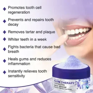 🇬🇧👨🏼⚕️Rolimey® VioGloss Bee Venom Dental Therapy Oral Power🦷