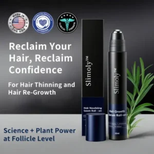 Slimoly™ Professional Anti-Hair Loss Roll-On – Stimulates Hair Growth in 1–2 Weeks
