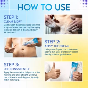 ODEIUN™ HPV Genital Warts Relief Cream